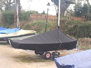 Merlin Rocket dinghy covers