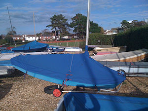 Mirror dinghy covers